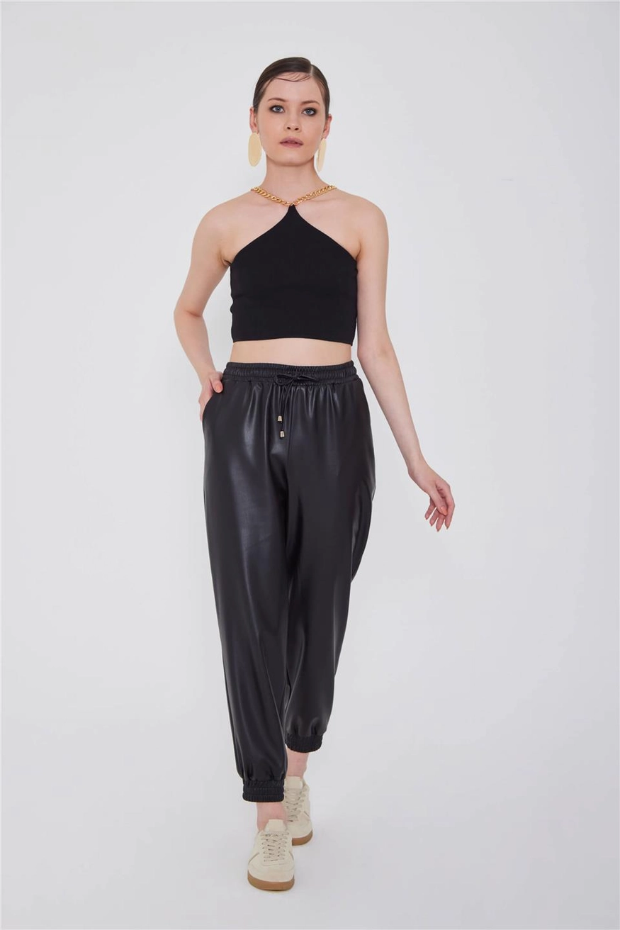 Leather Pants - Women Fashion Turkey